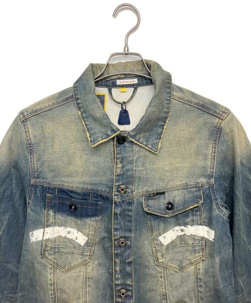 G-STAR RAW（ジースターロゥ）G-STAR RAW (ジースターロゥ) Essential Ark Western Jacket インディゴ サイズ:Lの古着・服飾アイテム