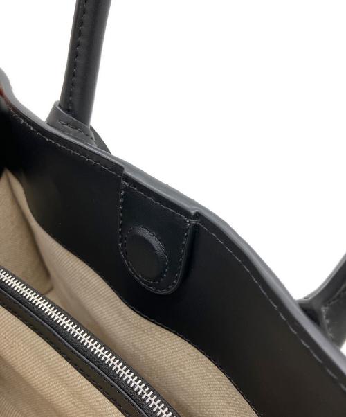 MICHAEL KORS（マイケル・コース）MICHAEL KORS (マイケル・コース) 2WAYバッグ アイボリー×ブラックの古着・服飾アイテム