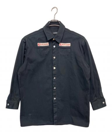 中古品　ダメージ有りRAF SIMONS 長袖シャツ 秋冬 2000-2001 中古・古着通販】RAF SIMONS (ラフシモンズ) Slim Fit Denim Shirt