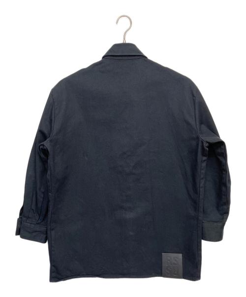 RAF SIMONS（ラフシモンズ）RAF SIMONS (ラフシモンズ) Slim Fit Denim Shirt ブラック サイズ:Mの古着・服飾アイテム