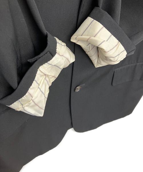 COMME des GARCONS HOMME PLUS（コムデギャルソンオムプリュス）COMME des GARCONS HOMME PLUS (コムデギャルソンオムプリュス) 3Bジャケット ブラック サイズ:Lの古着・服飾アイテム