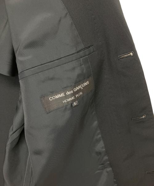COMME des GARCONS HOMME PLUS（コムデギャルソンオムプリュス）COMME des GARCONS HOMME PLUS (コムデギャルソンオムプリュス) 3Bジャケット ブラック サイズ:Lの古着・服飾アイテム