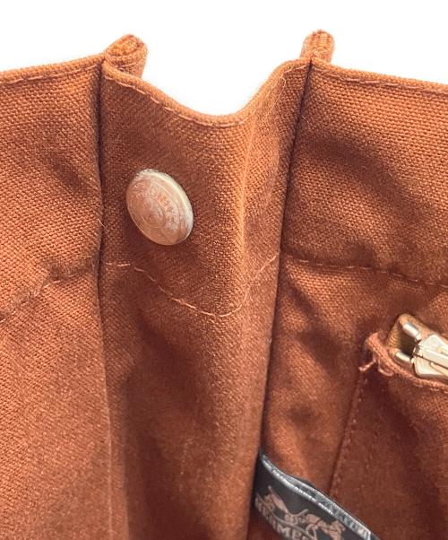 HERMES（エルメス）HERMES (エルメス) フールトゥPM ハンドバッグ ブラウンの古着・服飾アイテム