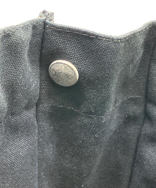 HERMES（エルメス）HERMES (エルメス) ドーヴィルMM トートバッグ ブラックの古着・服飾アイテム