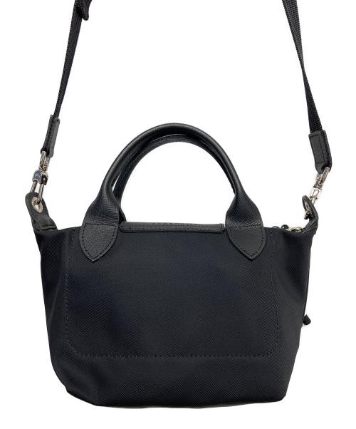 LONGCHAMP（ロンシャン）LONGCHAMP (ロンシャン) ル プリアージュ® エナジー XS トップハンドルバッグ ブラックの古着・服飾アイテム
