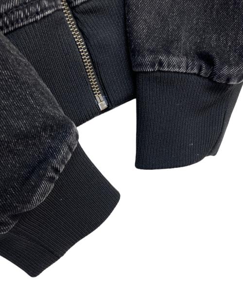 adidas（アディダス）adidas (アディダス) アディカラーデニムトラックトップ ブラック サイズ:XLの古着・服飾アイテム