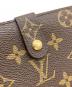 中古・古着 LOUIS VUITTON (ルイ ヴィトン) ポルトモネ・ビエ・ヴィエノワ ブラウン：32000円