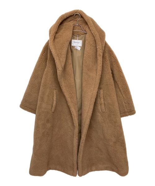 MaxMara（マックスマーラ）MaxMara (マックスマーラ) TEDDY BEAR ICON COAT ブラウン サイズ:38の古着・服飾アイテム