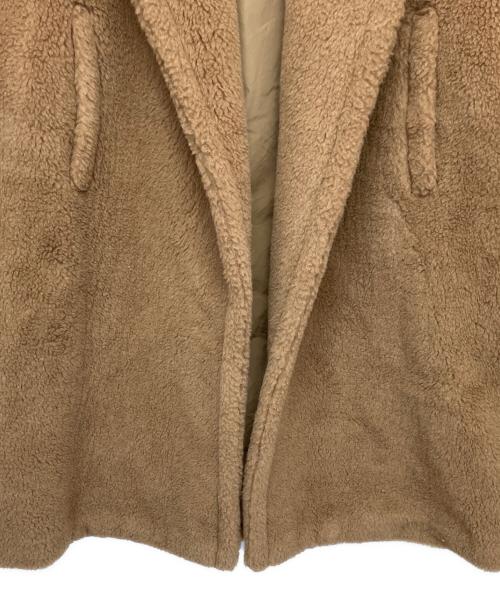 MaxMara（マックスマーラ）MaxMara (マックスマーラ) TEDDY BEAR ICON COAT ブラウン サイズ:38の古着・服飾アイテム