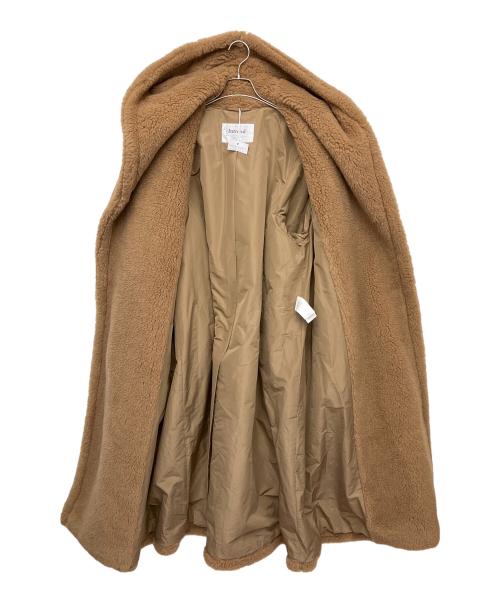 MaxMara（マックスマーラ）MaxMara (マックスマーラ) TEDDY BEAR ICON COAT ブラウン サイズ:38の古着・服飾アイテム