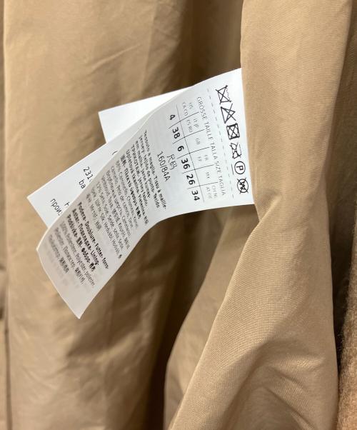 MaxMara（マックスマーラ）MaxMara (マックスマーラ) TEDDY BEAR ICON COAT ブラウン サイズ:38の古着・服飾アイテム