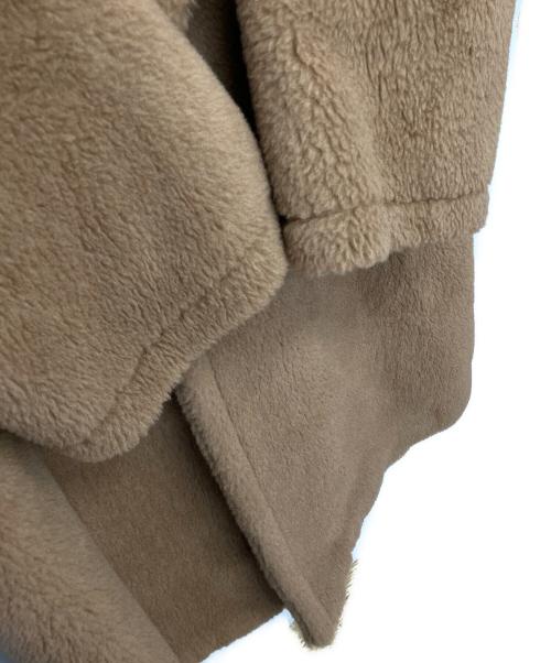 MaxMara（マックスマーラ）MaxMara (マックスマーラ) TEDDY BEAR ICON COAT ブラウン サイズ:38の古着・服飾アイテム