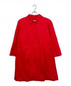 Burberry'sバーバリーズ）の古着「FD059-918-18　ステンカラーコート」｜レッド