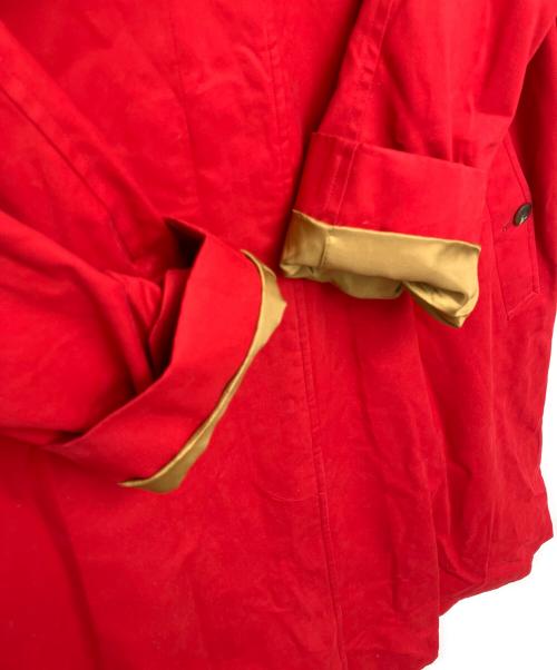 Burberry's（バーバリーズ）Burberry's (バーバリーズ) FD059-918-18　ステンカラーコート レッド サイズ:Mの古着・服飾アイテム