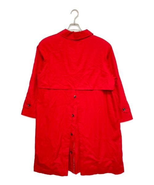 Burberry's（バーバリーズ）Burberry's (バーバリーズ) FD059-918-18　ステンカラーコート レッド サイズ:Mの古着・服飾アイテム