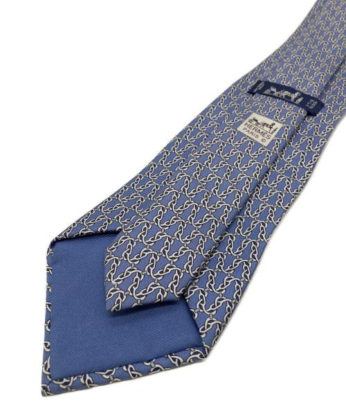 HERMES（エルメス）HERMES (エルメス) ネクタイ ブルー サイズ:FREEの古着・服飾アイテム