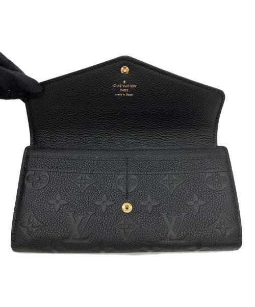 LOUIS VUITTON（ルイ ヴィトン）LOUIS VUITTON (ルイ ヴィトン) M61182　長財布 ブラックの古着・服飾アイテム