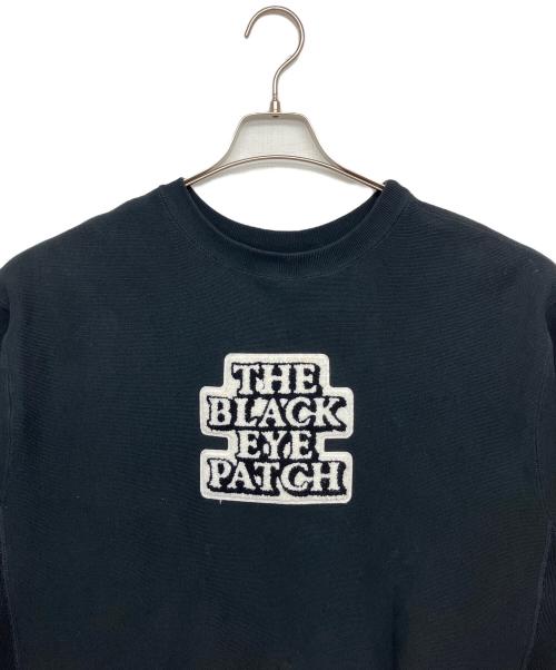 Champion REVERSE WEAVE（チャンピオン リバース ウィーブ）Champion REVERSE WEAVE (チャンピオン リバース ウィーブ) THE BLACK EYE PATCH (ブラックアイパッチ) C8-C028C　スウェット ブラック サイズ:Lの古着・服飾アイテム