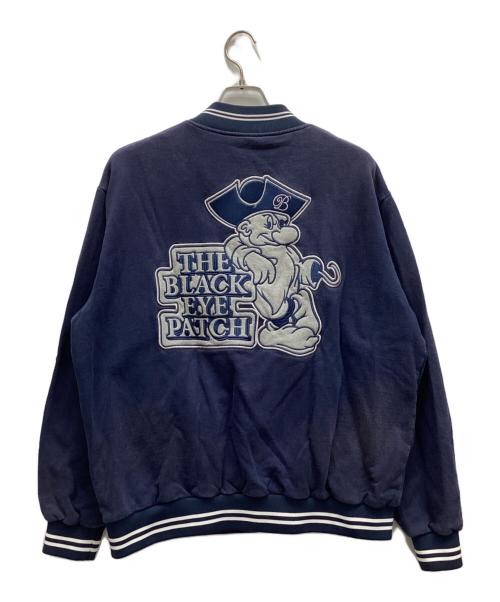 THE BLACK EYE PATCH（ブラックアイパッチ）THE BLACK EYE PATCH (ブラックアイパッチ) スウェット ネイビー サイズ:Lの古着・服飾アイテム