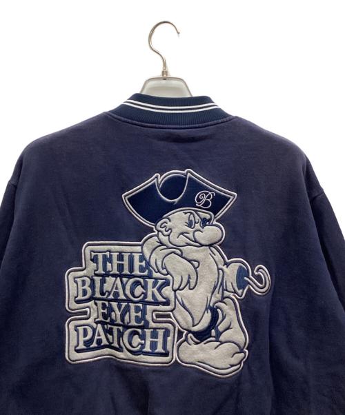 THE BLACK EYE PATCH（ブラックアイパッチ）THE BLACK EYE PATCH (ブラックアイパッチ) スウェット ネイビー サイズ:Lの古着・服飾アイテム