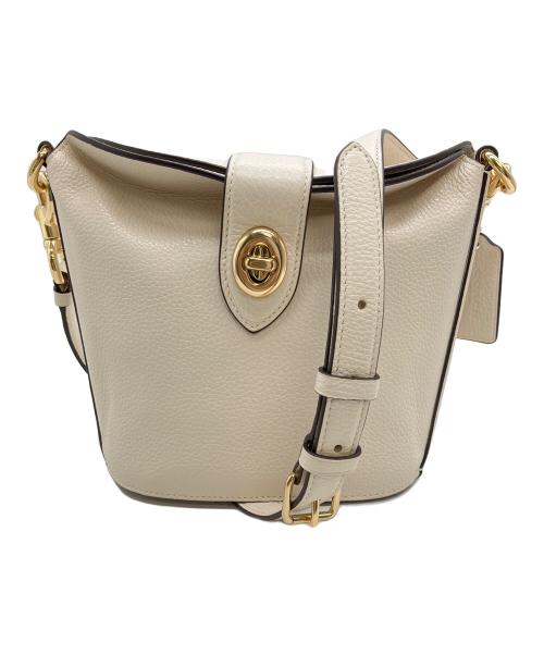 COACH（コーチ）COACH (コーチ) ショルダーバッグ ホワイトの古着・服飾アイテム