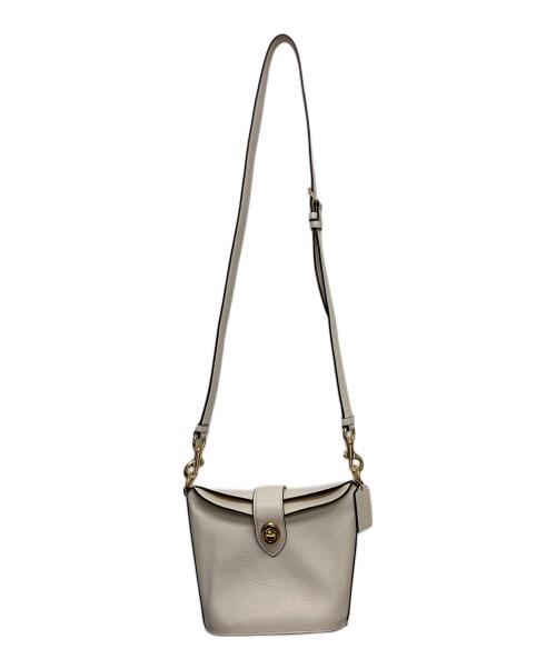 COACH（コーチ）COACH (コーチ) ショルダーバッグ ホワイトの古着・服飾アイテム