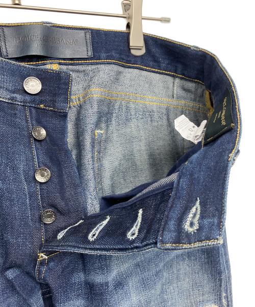 DOLCE & GABBANA（ドルチェ＆ガッバーナ）DOLCE & GABBANA (ドルチェ＆ガッバーナ) DP-G6LBCD/G8S27　デニムパンツ インディゴ サイズ:48の古着・服飾アイテム