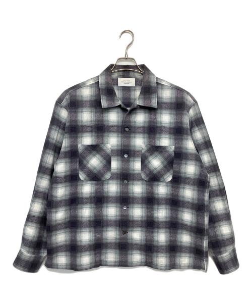 UNUSED（アンユーズド）UNUSED (アンユーズド) US2092　ネルシャツ パープル サイズ:２の古着・服飾アイテム