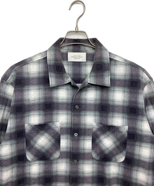 UNUSED（アンユーズド）UNUSED (アンユーズド) US2092　ネルシャツ パープル サイズ:２の古着・服飾アイテム