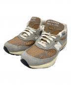NEW BALANCEニューバランス）の古着「U993GG ローカットスニーカー」｜ブラウン×グレー