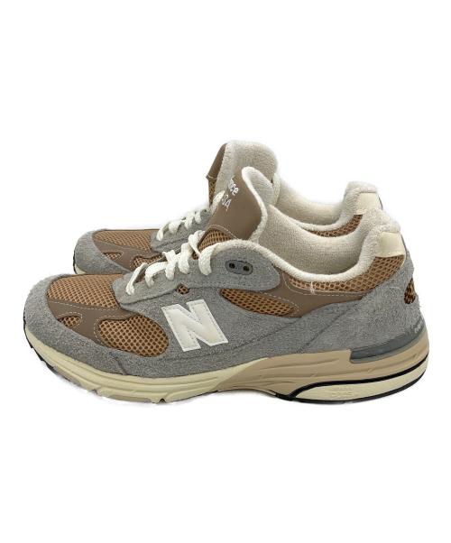 NEW BALANCE（ニューバランス）NEW BALANCE (ニューバランス) U993GG ローカットスニーカー ブラウン×グレー サイズ:27.5㎝の古着・服飾アイテム