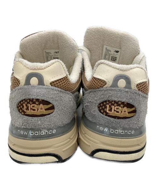 NEW BALANCE（ニューバランス）NEW BALANCE (ニューバランス) U993GG ローカットスニーカー ブラウン×グレー サイズ:27.5㎝の古着・服飾アイテム