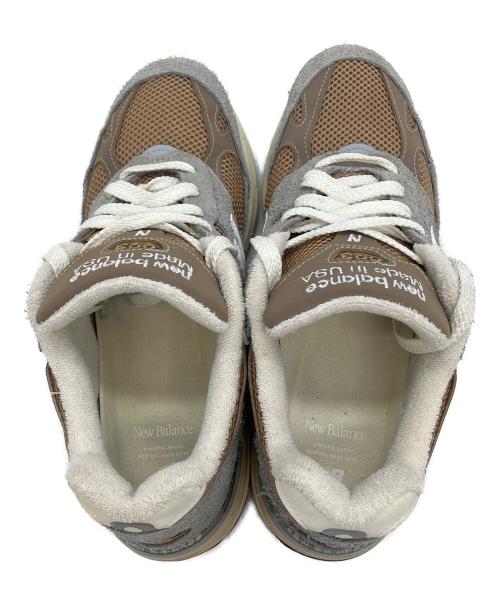 NEW BALANCE（ニューバランス）NEW BALANCE (ニューバランス) U993GG ローカットスニーカー ブラウン×グレー サイズ:27.5㎝の古着・服飾アイテム