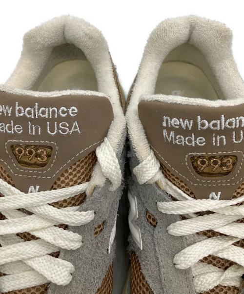 NEW BALANCE（ニューバランス）NEW BALANCE (ニューバランス) U993GG ローカットスニーカー ブラウン×グレー サイズ:27.5㎝の古着・服飾アイテム