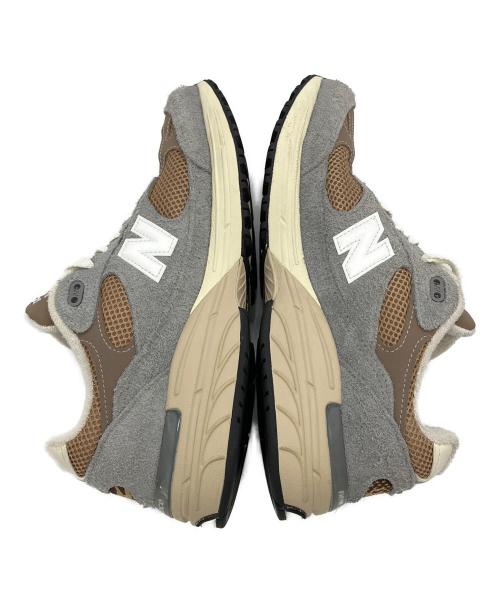 NEW BALANCE（ニューバランス）NEW BALANCE (ニューバランス) U993GG ローカットスニーカー ブラウン×グレー サイズ:27.5㎝の古着・服飾アイテム