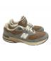 中古・古着 NEW BALANCE (ニューバランス) U993GG ローカットスニーカー ブラウン×グレー サイズ:27.5㎝：18000円