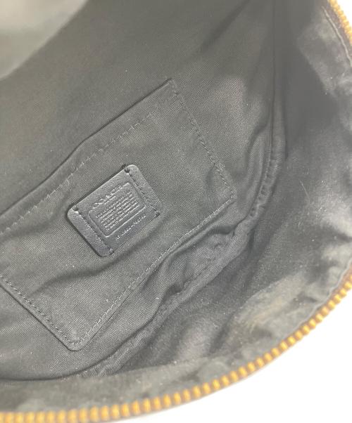 COACH（コーチ）COACH (コーチ) シグネチャー ボディバッグ ブラウンの古着・服飾アイテム