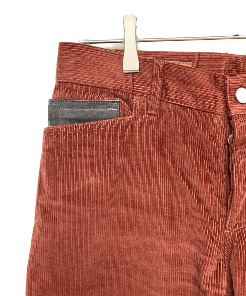 HERMES（エルメス）HERMES (エルメス) コーデュロイパンツ ブラウン サイズ:42の古着・服飾アイテム