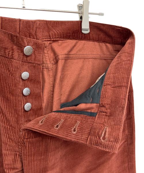 HERMES（エルメス）HERMES (エルメス) コーデュロイパンツ ブラウン サイズ:42の古着・服飾アイテム