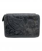 ETROエトロ）の古着「マルゴット オーガナイザー クラッチバッグ」｜ブラック