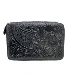 ETRO（エトロ）の古着「マルゴット オーガナイザー クラッチバッグ」｜ブラック