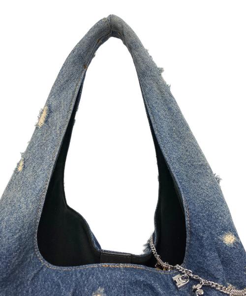 MARC JACOBS（マークジェイコブス）MARC JACOBS (マークジェイコブス) SACK BAG DENIM ネイビーの古着・服飾アイテム