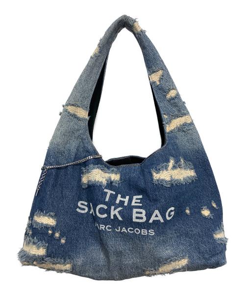 MARC JACOBS（マークジェイコブス）MARC JACOBS (マークジェイコブス) SACK BAG DENIM ネイビーの古着・服飾アイテム