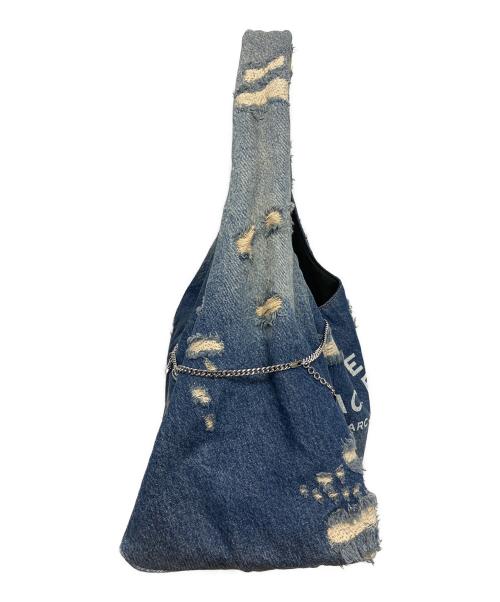 MARC JACOBS（マークジェイコブス）MARC JACOBS (マークジェイコブス) SACK BAG DENIM ネイビーの古着・服飾アイテム