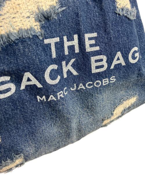 MARC JACOBS（マークジェイコブス）MARC JACOBS (マークジェイコブス) SACK BAG DENIM ネイビーの古着・服飾アイテム