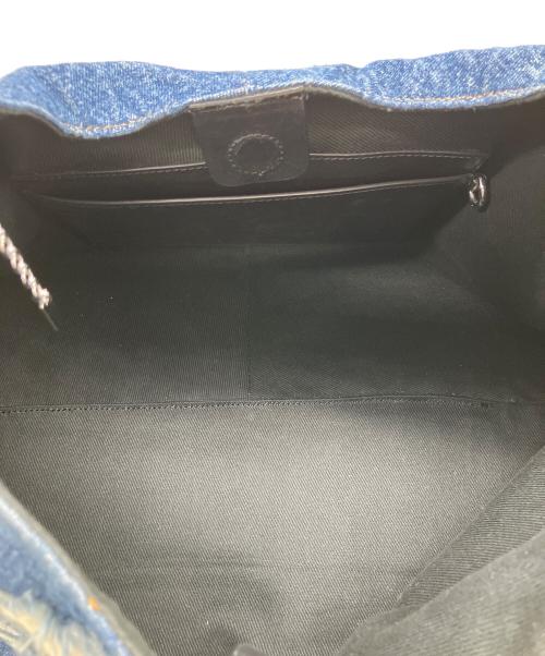 MARC JACOBS（マークジェイコブス）MARC JACOBS (マークジェイコブス) SACK BAG DENIM ネイビーの古着・服飾アイテム