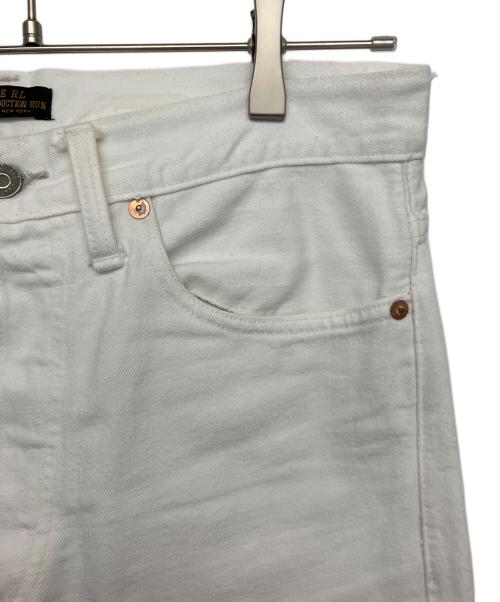 RRL（ダブルアールエル）RRL (ダブルアールエル) 1927 Buckle Back Jeans 12.5oz　カラーパンツ ホワイト サイズ: 78.5cm (W31)の古着・服飾アイテム