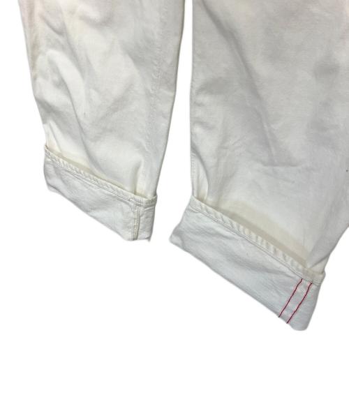 RRL（ダブルアールエル）RRL (ダブルアールエル) 1927 Buckle Back Jeans 12.5oz　カラーパンツ ホワイト サイズ: 78.5cm (W31)の古着・服飾アイテム