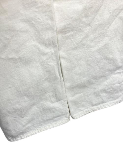 RRL（ダブルアールエル）RRL (ダブルアールエル) 1927 Buckle Back Jeans 12.5oz　カラーパンツ ホワイト サイズ: 78.5cm (W31)の古着・服飾アイテム