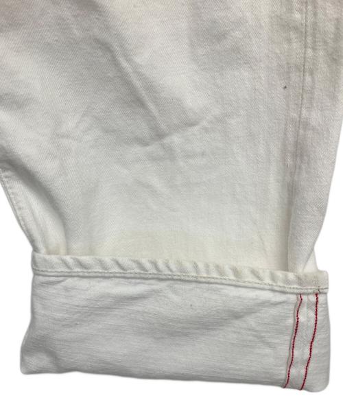 RRL（ダブルアールエル）RRL (ダブルアールエル) 1927 Buckle Back Jeans 12.5oz　カラーパンツ ホワイト サイズ: 78.5cm (W31)の古着・服飾アイテム